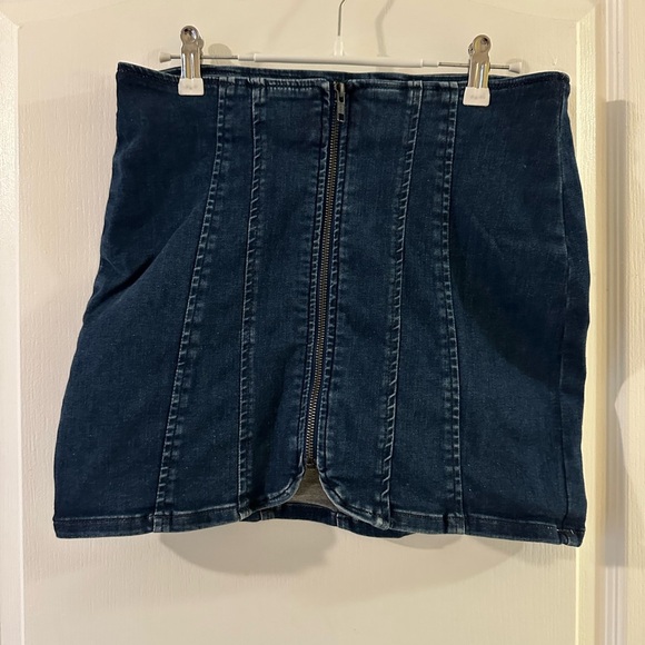 We The Free Dresses & Skirts - Free People Denim Mini Skirt